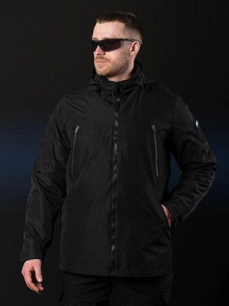 Тактична куртка BEZET Траєкторія 7239 M Чорна (2000093213460) - зображення 2