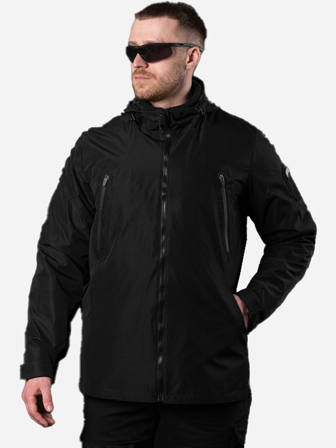 Тактическая куртка BEZET Траектория 7239 XL Черная (2000093213484) - изображение 1