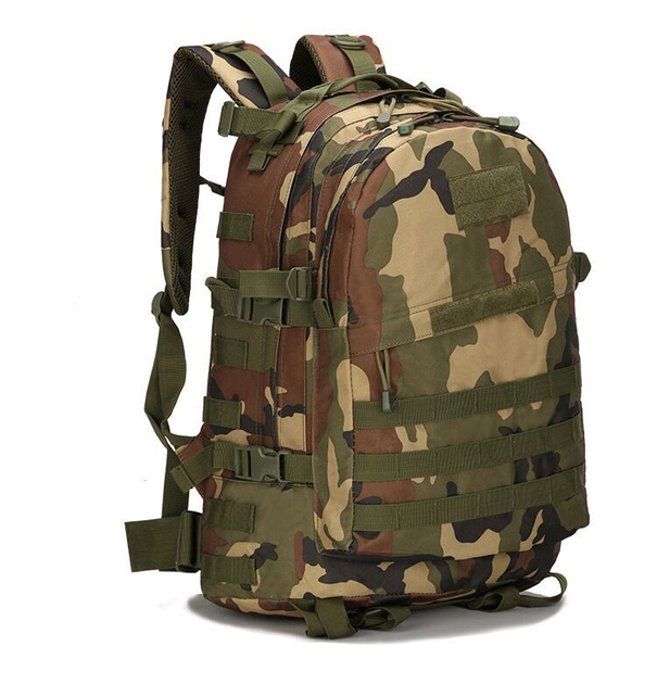 Тактический походный рюкзак Military военный рюкзак водоотталкивающий 30 л 49x34x16 см Камуфляж - зображення 1