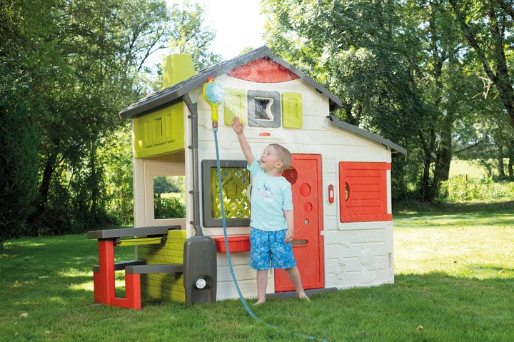 Prysznic ogrodowy Smoby 3 w 1 z montażem do domku 29.5 x 15 x 4.7 cm (3032168109148) - obraz 15