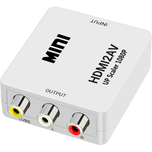 Конвертер Addap HDMI2AV-01 HDMI в AV аналоговый сигнал 1080P (0209) - Фото 1 Конвертер Addap HDMI2AV-01 HDMI в AV аналоговый сигнал 1080P (0209) - изображение 1