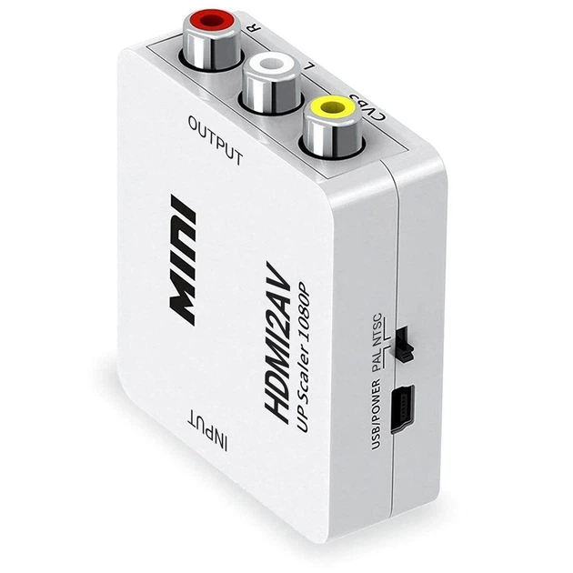 Конвертер Addap HDMI2AV-01 HDMI в AV аналоговый сигнал 1080P (0209) - Фото 3 Конвертер Addap HDMI2AV-01 HDMI в AV аналоговый сигнал 1080P (0209) - изображение 3