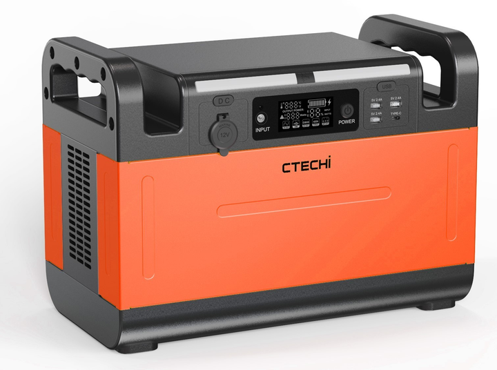  CTECHi Portable Power Station 1500W with LiFePO4