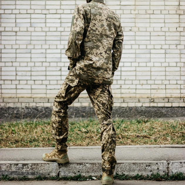 Військова форма ЗСУ Літня піксель ММ14, тактична форма піксель Ріп Стоп, розмір 54 армійський чоловічий одяг для військових - зображення 2