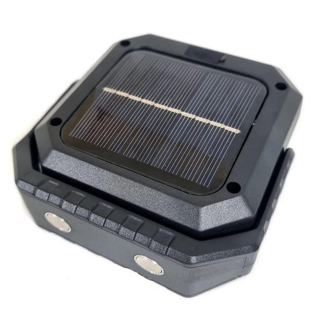 Светодиодный фонарь кемпинг на солнечной батарее K-601 COB 20W, ЗУ micro USB - изображение 3