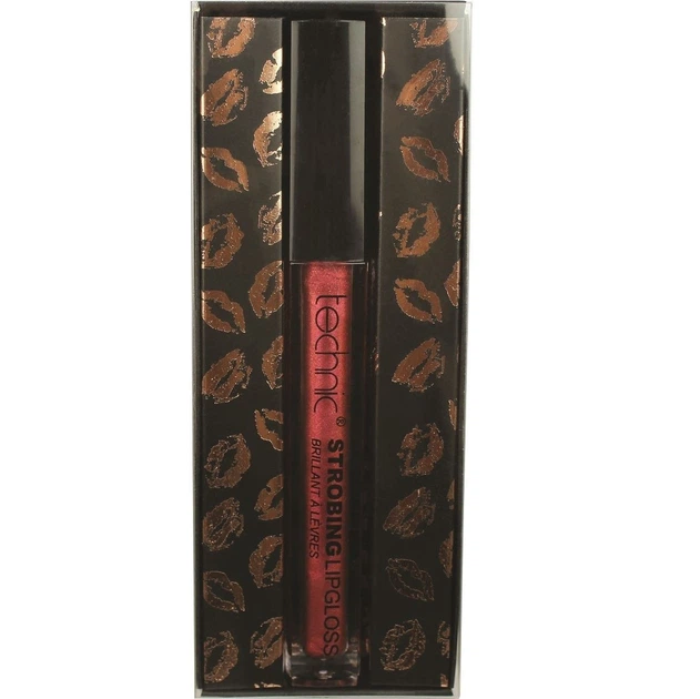 Блеск для губ Technic Strobing Shimmer Lip Gloss "Status" 4 мл. Красный - Фото 1 Блеск для губ Technic Strobing Shimmer Lip Gloss "Status" 4 мл. Красный - изображение 1