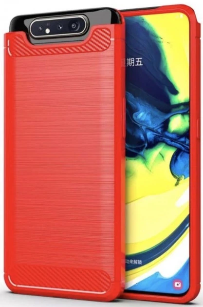 Чохол Urban Case на Samsung Galaxy A80 red - Фото 1 Чохол Urban Case на Samsung Galaxy A80 red - зображення 1