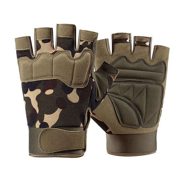 Тактичні рукавички безпалі літні Gloves Мультикам розмір XL (11800) - зображення 2