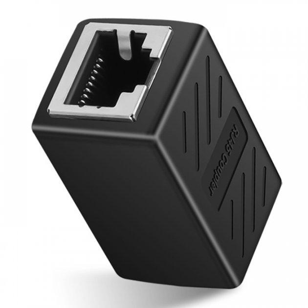 Переходник адаптер SUNROZ соединитель витой пары LAN Ethernet RJ45 ...