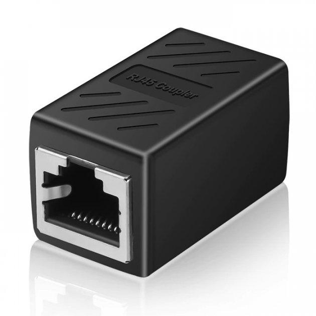 Переходник адаптер SUNROZ соединитель витой пары LAN Ethernet RJ45 ...