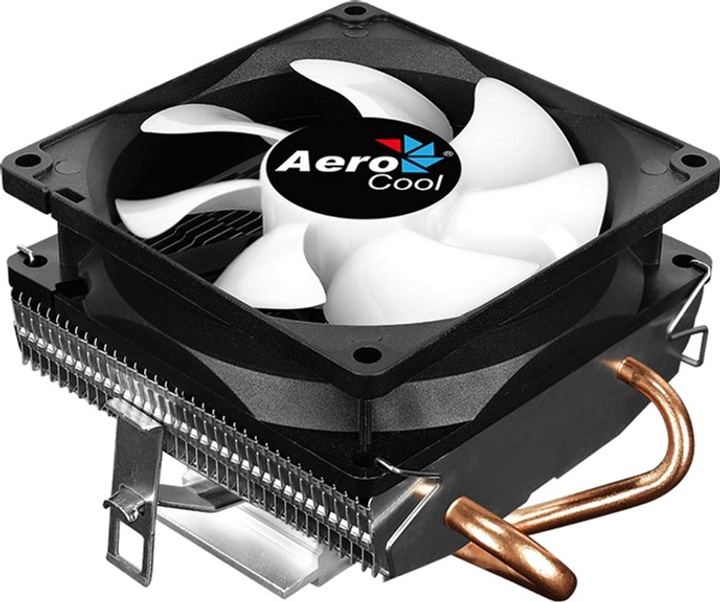 Chłodzenie CPU Aerocool Air Frost 2 Chłodzenie procesora 9 cm Czarny (AEROPGSAIR-FROST2-FR) - obraz 2