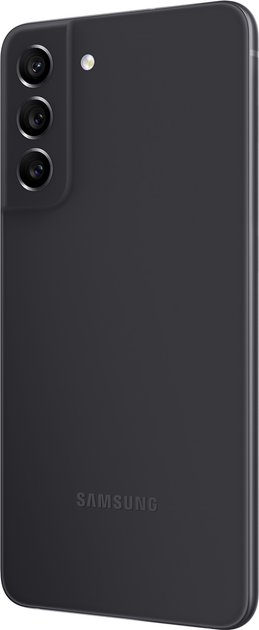 Мобільний телефон Samsung Galaxy S21 FE 5G 8/256GB Graphite + Килимок Pout Hands 3 Split Gray - зображення 8