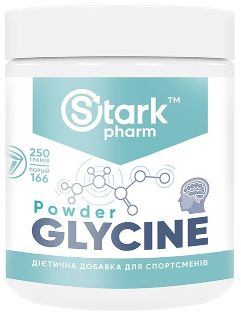 Глицин Stark Pharm Glycine 250 грамм без вкусовых добавок (5894) – фото ...