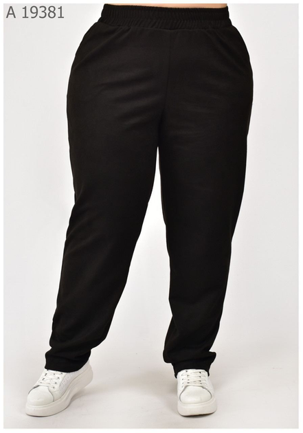 Женские штаны больших размеров UF-Fashion MA - 19381 52 черный от ...