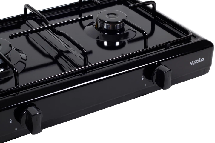 Настольная плита газовая VENTOLUX HGT 620 ES (BK) - изображение 3