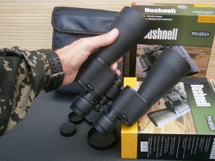 Бінокль Bushnell 7187 power view 20х60 ВАК4 12 кратний - изображение 3