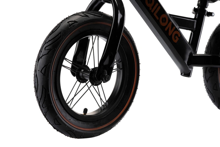 Дитячий біговел Miqilong HPA 12" від 2 до 5 років Чорний (ZCY-HPA12-BLACK) - зображення 4