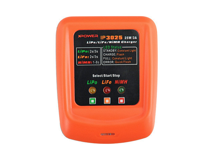 Зарядное устройство IP3025 - LiPo/LiFe/NiMH 25W/3A IPower - изображение 1