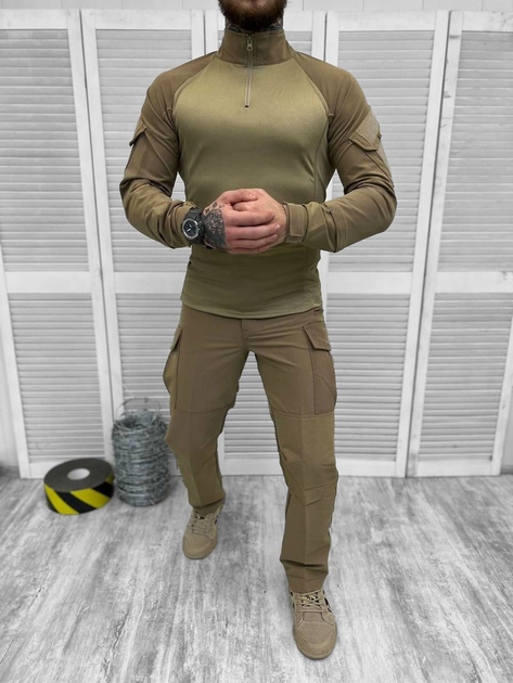 Тактический военный костюм Singl Sword ( Убакс + Штаны ), Камуфляж: Койот, Размер: XXL - изображение 1