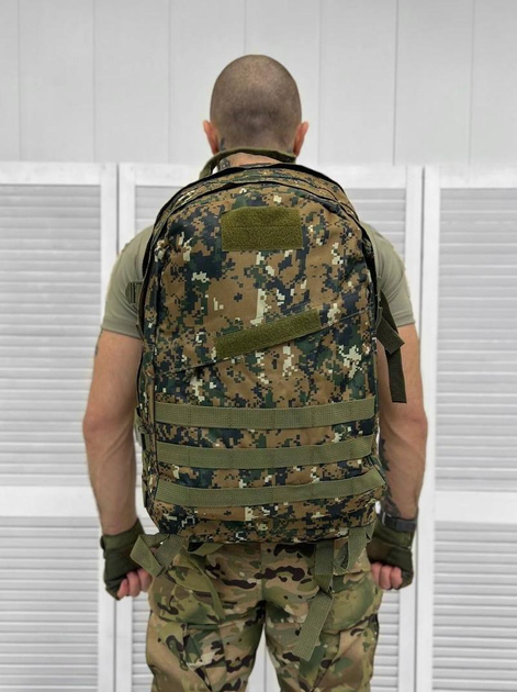 Тактичний великий армійський рюкзак 35л record П10-0! - изображение 2