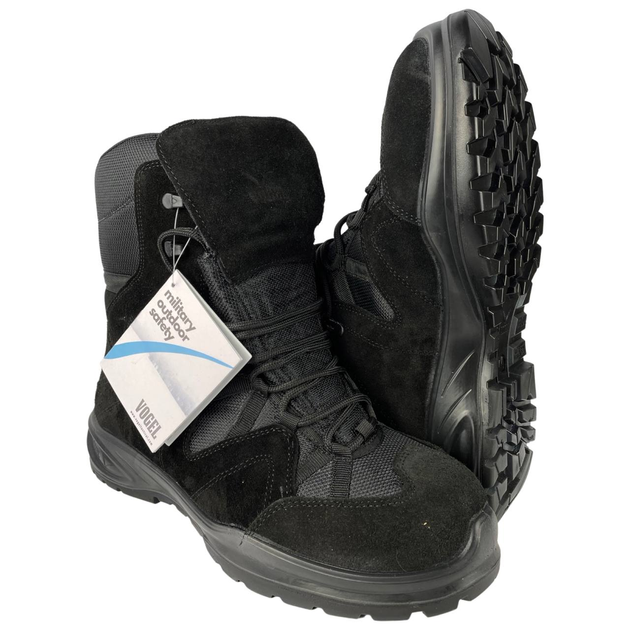 Чоловічі тактичні черевики Vogel чорні 42 розмір - зображення 1