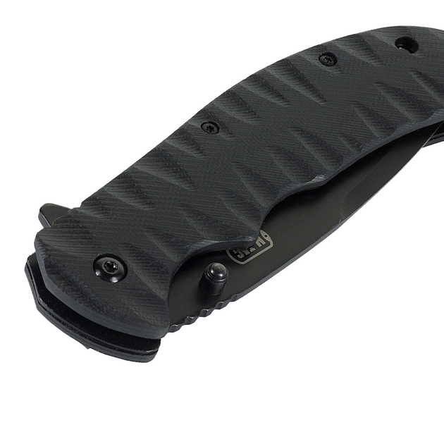 Ніж складаний армійський тактичний M-Tac Type 4 Black (SK-N1308S) - зображення 6
