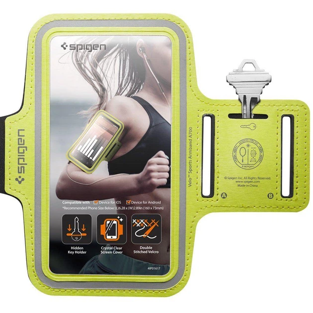 Спортивний чохол на руку Spigen A700 Sport Armband 6.9'' Neon (000EM23990) - зображення 6