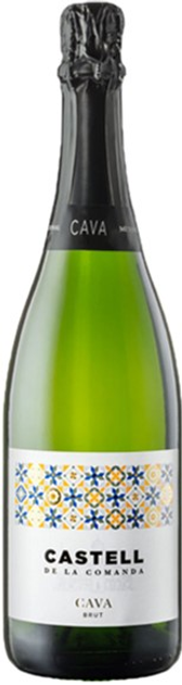 Вино ігристе Castell De La Comanda CAVA біле сухе 0.75 л 11.5% (8437006918879) - зображення 1