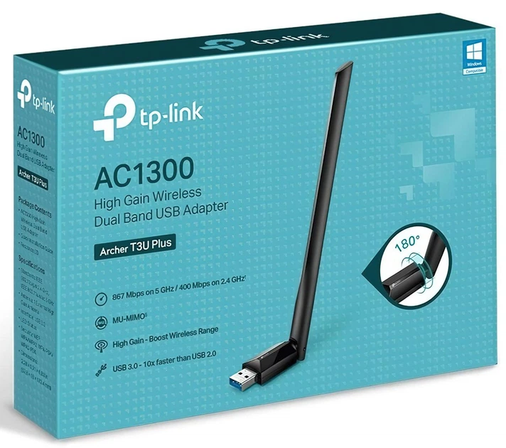 USB адаптер TP-Link Archer T3U Plus - изображение 2