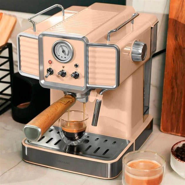Кофеварка Cecotec Cumbia Power Espresso 20 Tradizionale Light Beige (CCTC-01585) - зображення 11