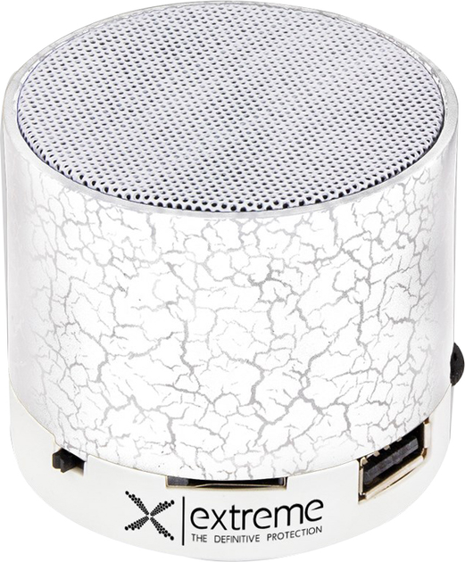 Głośnik przenośny Esperanza Extreme XP101W Portable bluetooth speaker 3 W Biały (AKGESPGLO0019) - obraz 1