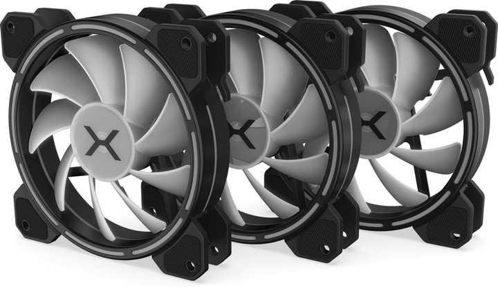 Chłodzenie Krux Lunar 120 ARGB 3x120 Kit (KRX0068) - obraz 3