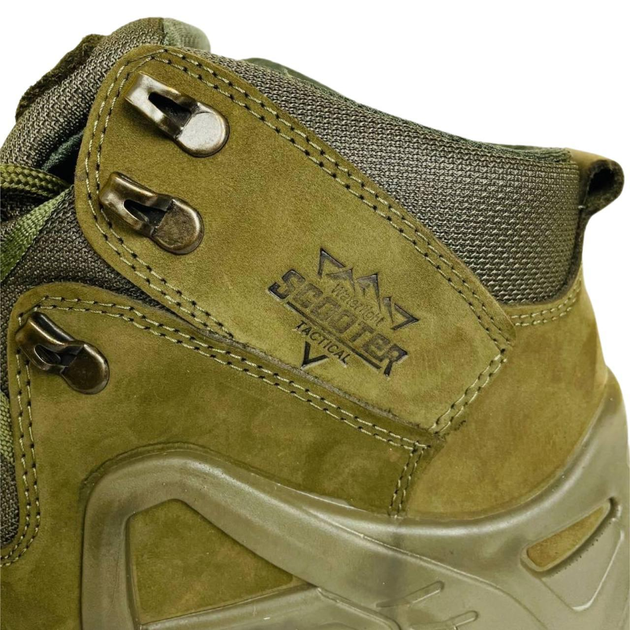 Чоловічі тактичні черевики Scooter Олива 45 - изображение 2