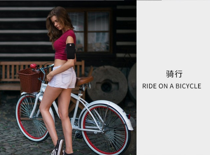 Сумка для бега на плечо под телефон Чехол спортивный (668081218) Черный ...