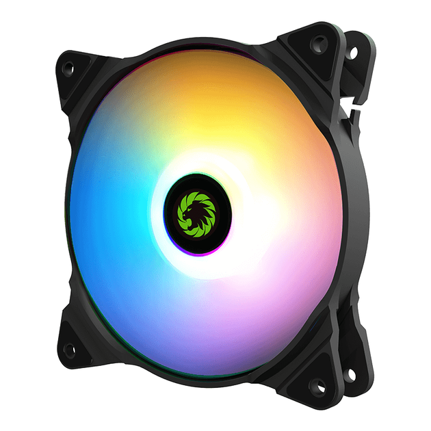 Кулер для корпуса GAMEMAX FN-12Rainbow-C2 с RGB подсветкой - изображение 8