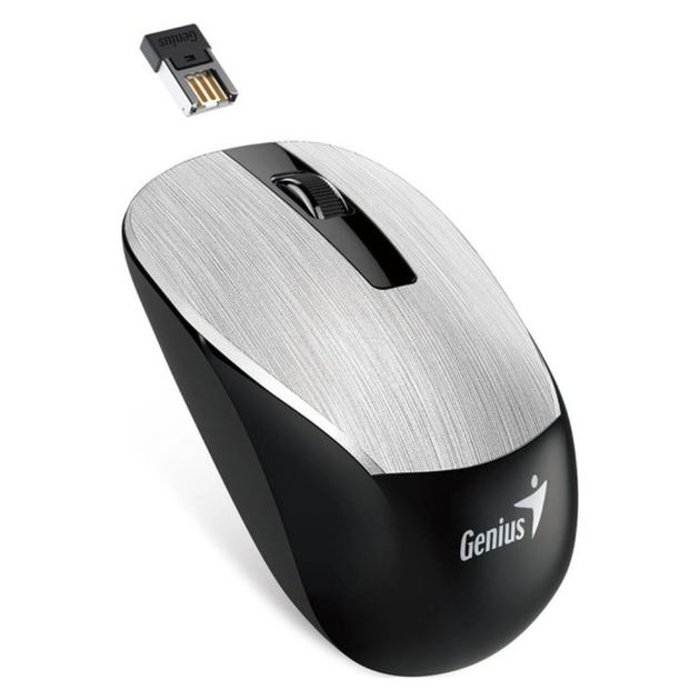 Мышь компьютерная Genius NX-7015-31030019404 беспроводная/1600 dpi Серебристый - изображение 3