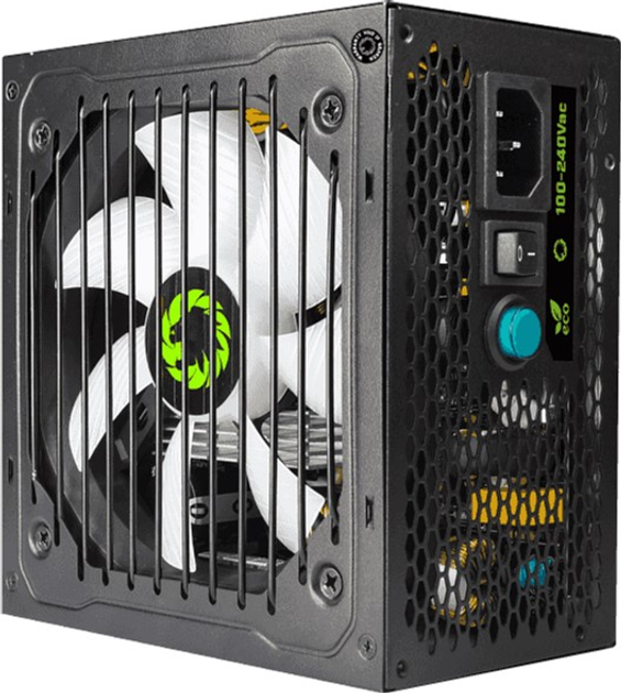 Игровой блок питания 600W GameMax ATX VP-600-RGB 50-60 Гц - изображение 1