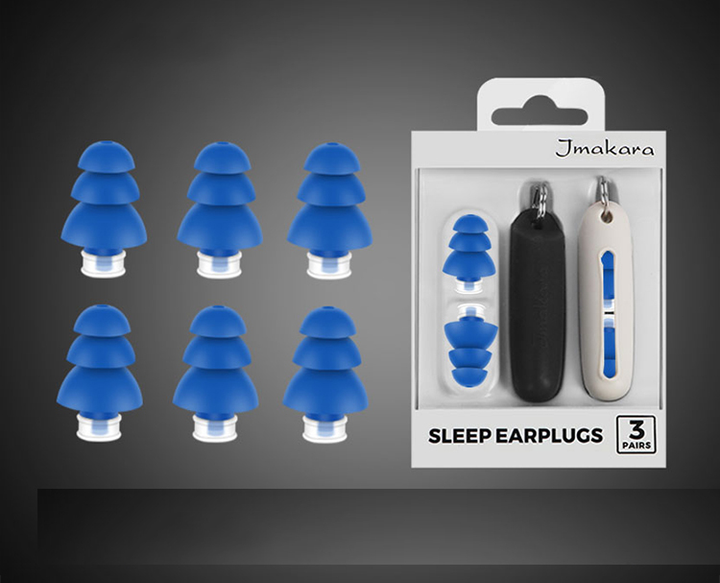 3 пары Беруши для сна, универсальные Imakara Sleep Синий (122880 ...