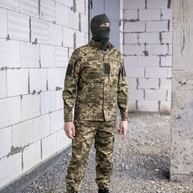 Чоловічий армійський костюм для ЗСУ Tactical тактична форма Піксель 7064 50 розмір - зображення 1