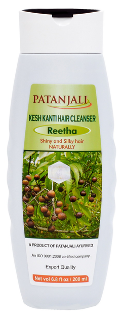 Акція на Шампунь для волосся Patanjali Ayurved Kesh Kanti Рітха 200 мл від Rozetka