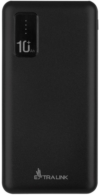 УМБ Extralink EPB-098B 10000 mAh Black - зображення 1