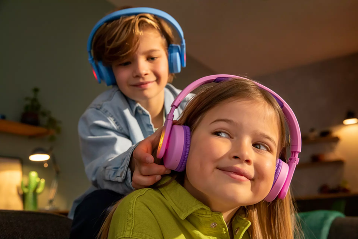 Philips Kids TAK4206 On-ear Colored light panels [Pink] (TAK4206PK/00) - изображение 2