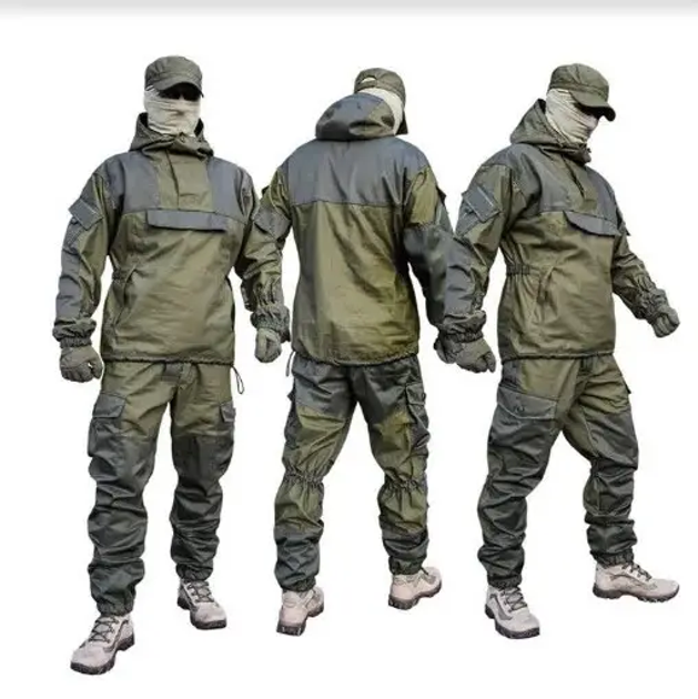 Тактический костюм, военная форма ВСУ Горка куртка-анорак штаны водонепроницаемый олива р. L-XL 3-4 рост - изображение 1