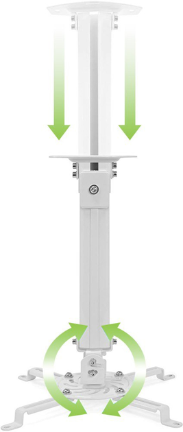 Стельове кріплення для проєктора TECHLY ICA-PM 54-90 см 13.5 кг (PITTHLUPR0002) - зображення 7