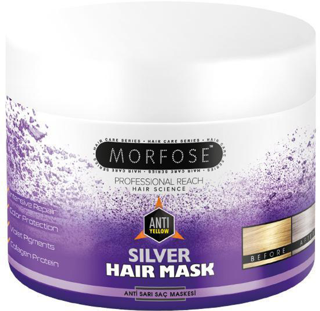 Маска антижелтая Morfose Silver 500 мл (8681701008001) – купить онлайн ...