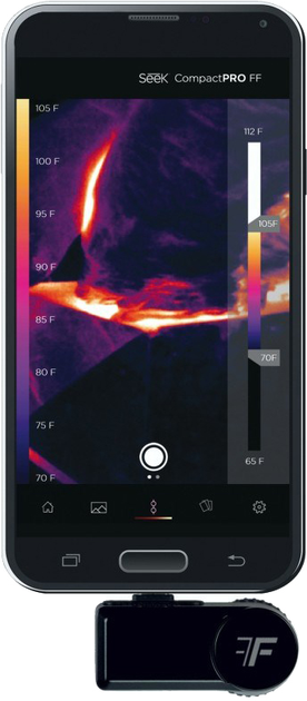 Kamera termowizyjna Seek Thermal Compact Pro FF Android USB-C CQ-AAAX (AKGSEEKAT0010) - obraz 7