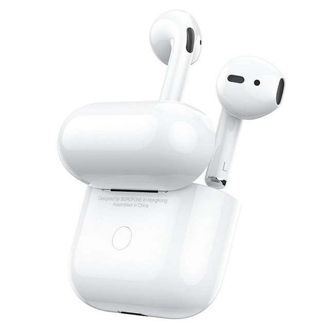 Беспроводные блютус наушники с микрофоном BOROFONE BW02 Plus Белый ...