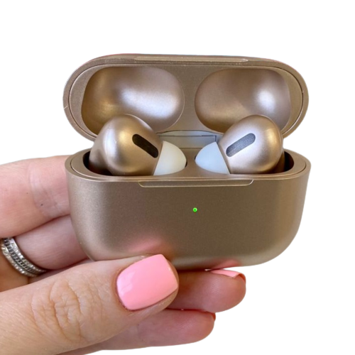 Беспроводные наушники с микрофоном в кейсе inPods 13 PRO Eleven Бронзовый - Фото 2 Беспроводные наушники с микрофоном в кейсе inPods 13 PRO Eleven Бронзовый - изображение 2