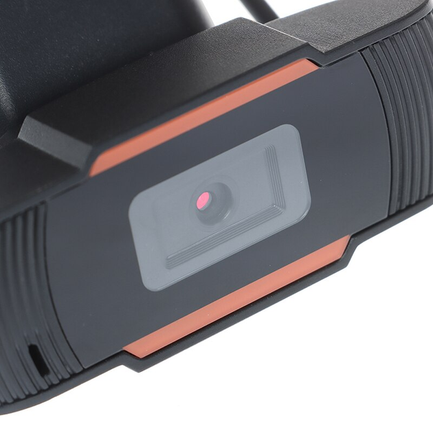 Web Камера для комп'ютера / ноутбука USB Computer Camera X11 |HD, 4Mpx, 1.5m| Чорний - зображення 4