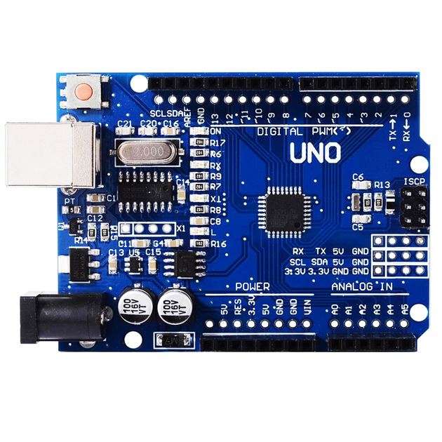 Контроллер Arduino UNO R3 CH340G + MEGA328P, в корпусе